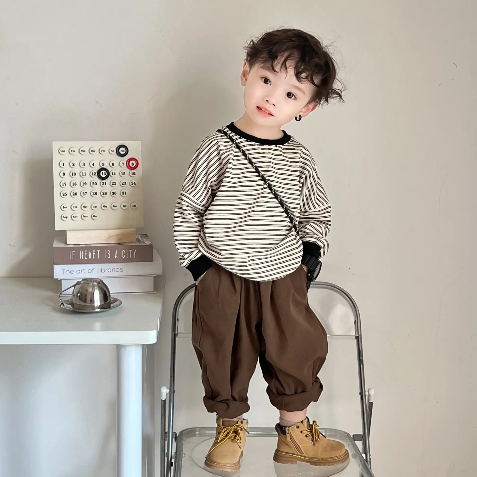 2026 Kids Striped Long Sleeve T-Shirt - Image 4