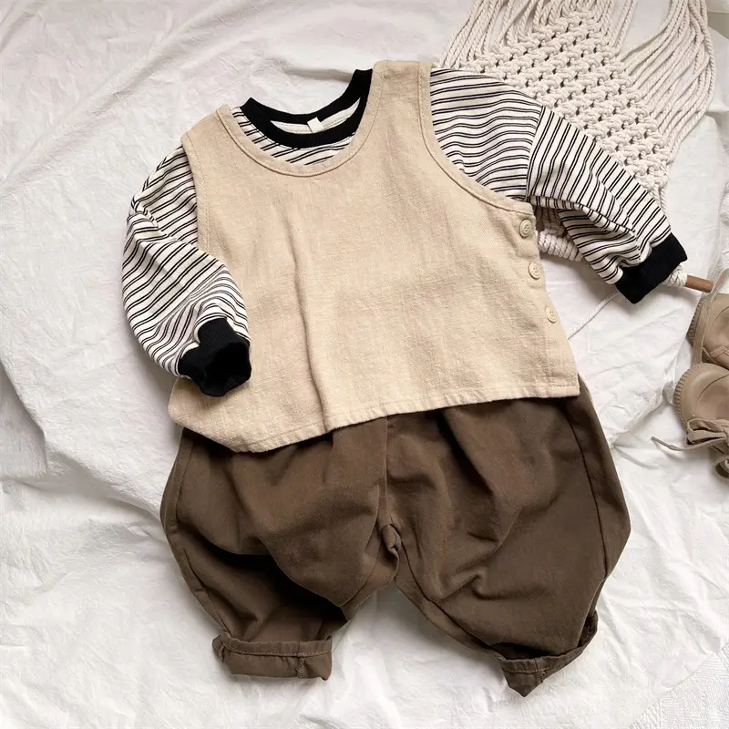 2026 Kids Striped Long Sleeve T-Shirt - Image 5