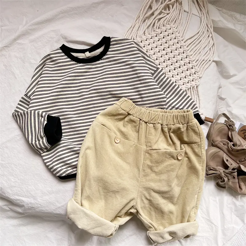 2026 Kids Striped Long Sleeve T-Shirt — feature 15