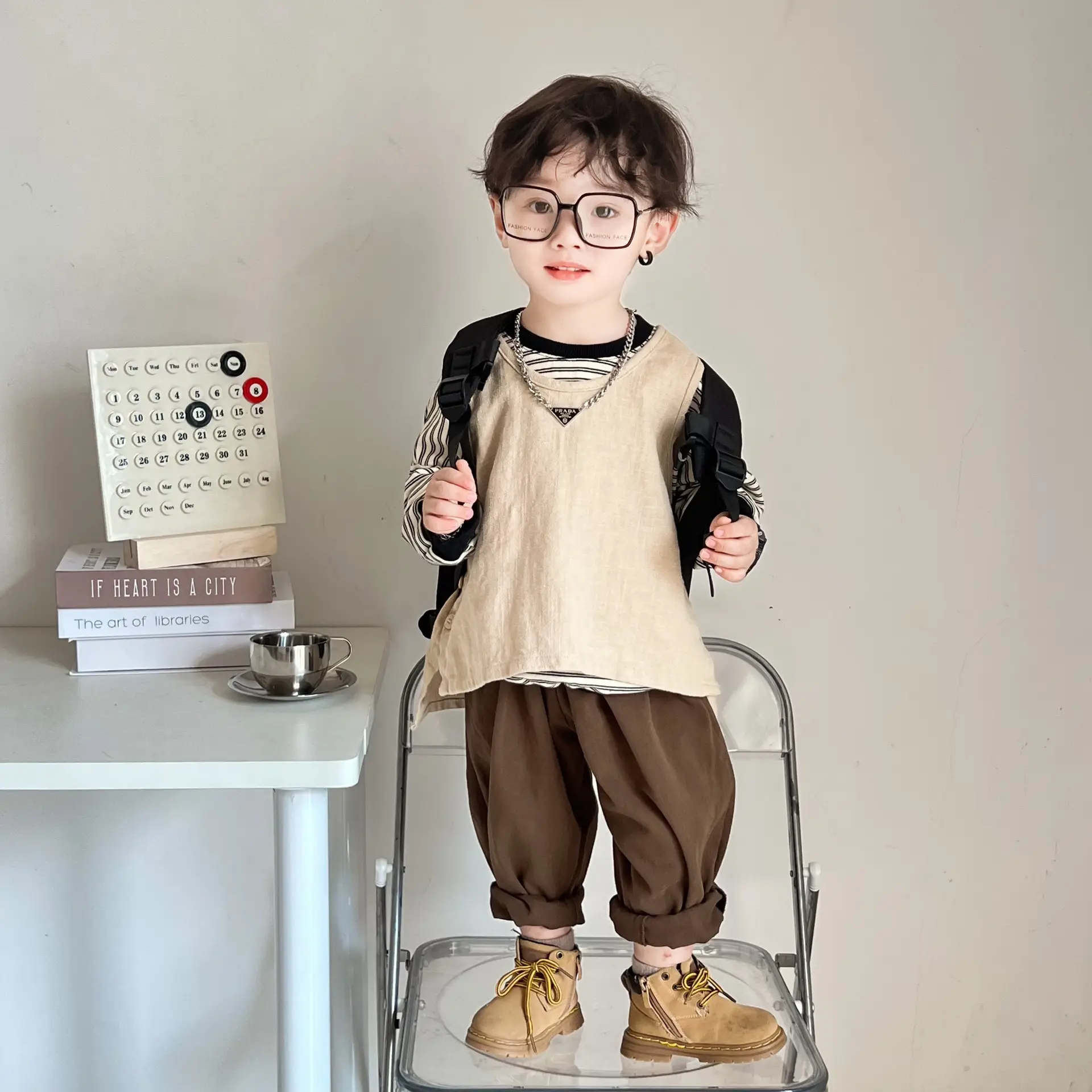 2026 Kids Striped Long Sleeve T-Shirt — feature 9
