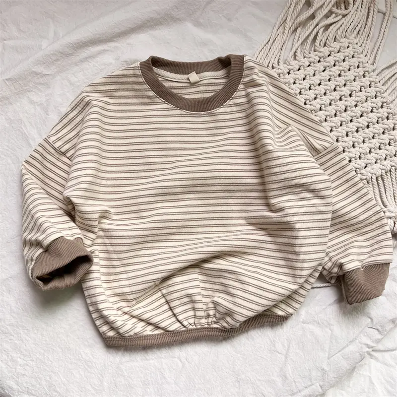 2026 Kids Striped Long Sleeve T-Shirt - Image 2