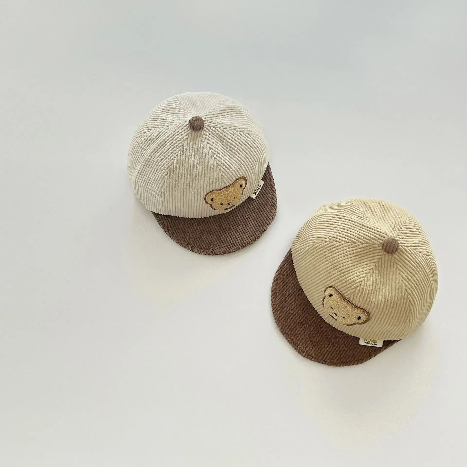 Yipan Baby Bear Cap Autumn Winter Beige Brown - Image 7