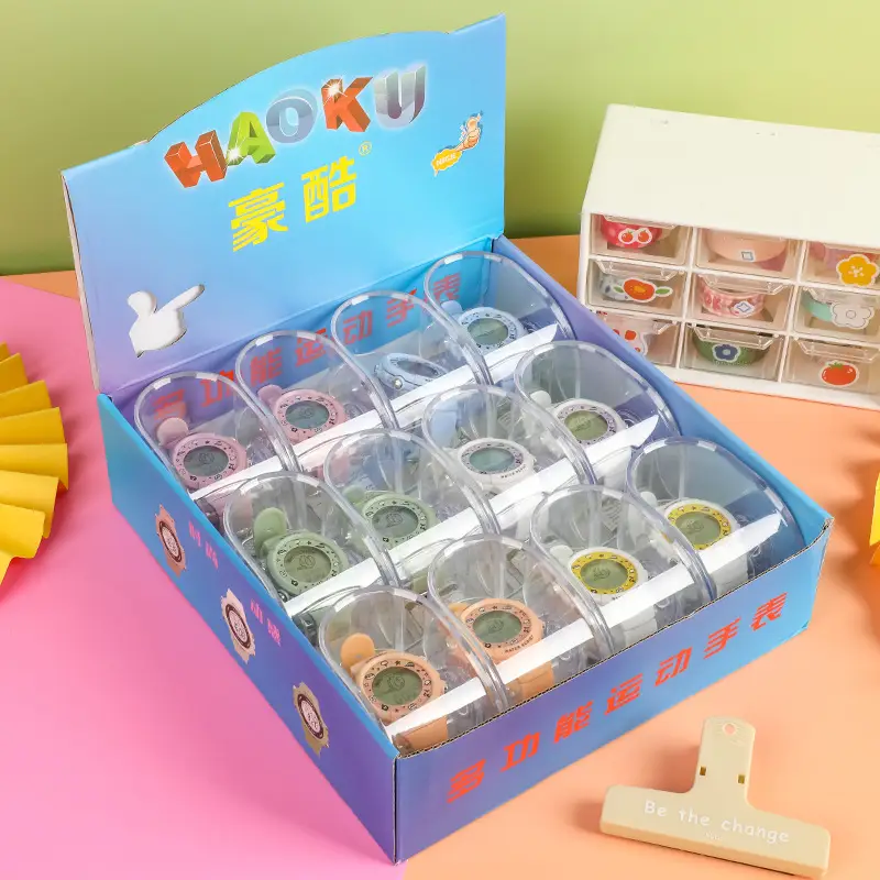Haoku Series 16 Digital Watch Macaron Color Multi-Function Watch — feature 13