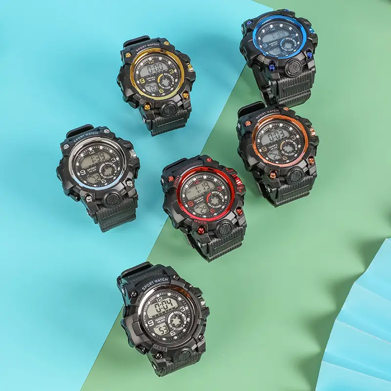 Haoku Series 16 Digital Watch Macaron Color Multi-Function Watch — feature 20