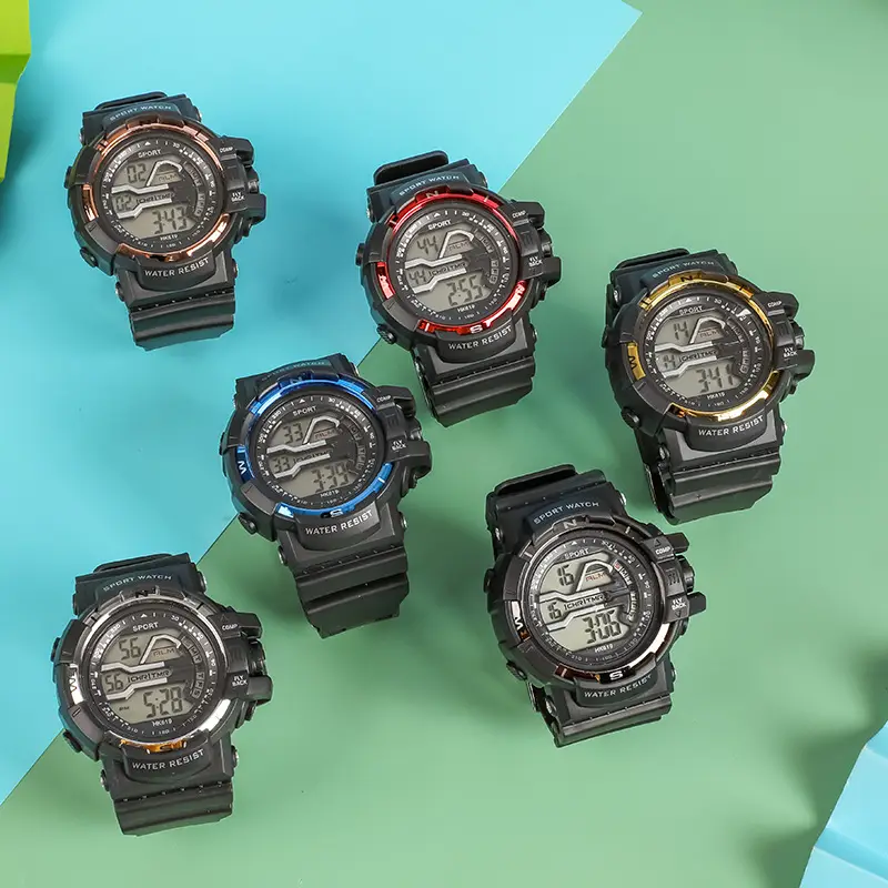 Haoku Series 16 Digital Watch Macaron Color Multi-Function Watch — feature 22