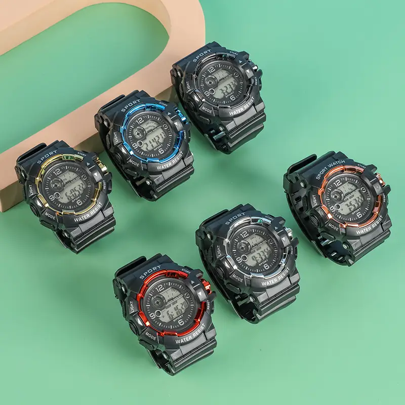 Haoku Series 16 Digital Watch Macaron Color Multi-Function Watch — feature 23