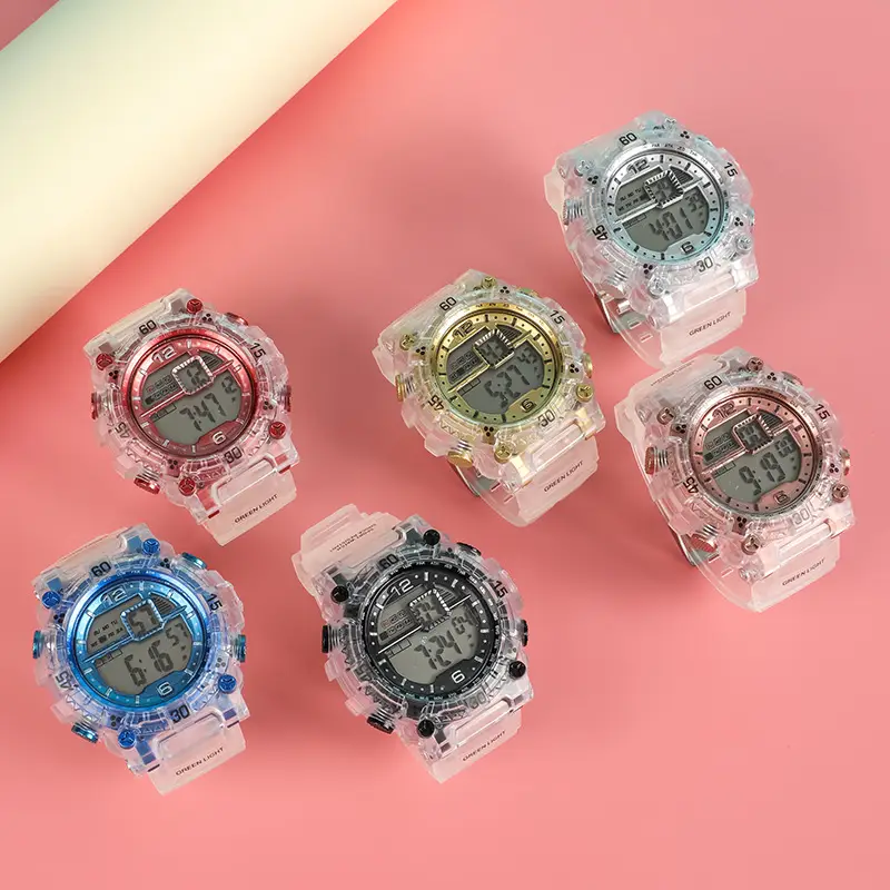 Haoku Series 16 Digital Watch Macaron Color Multi-Function Watch — feature 25