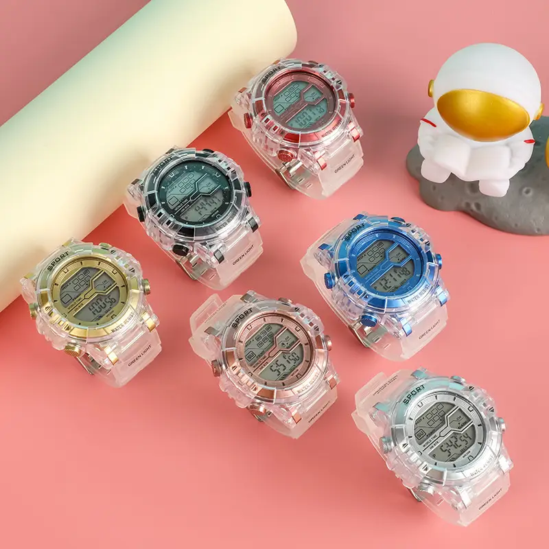 Haoku Series 16 Digital Watch Macaron Color Multi-Function Watch — feature 27