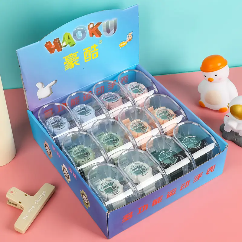 Haoku Series 16 Digital Watch Macaron Color Multi-Function Watch — feature 28