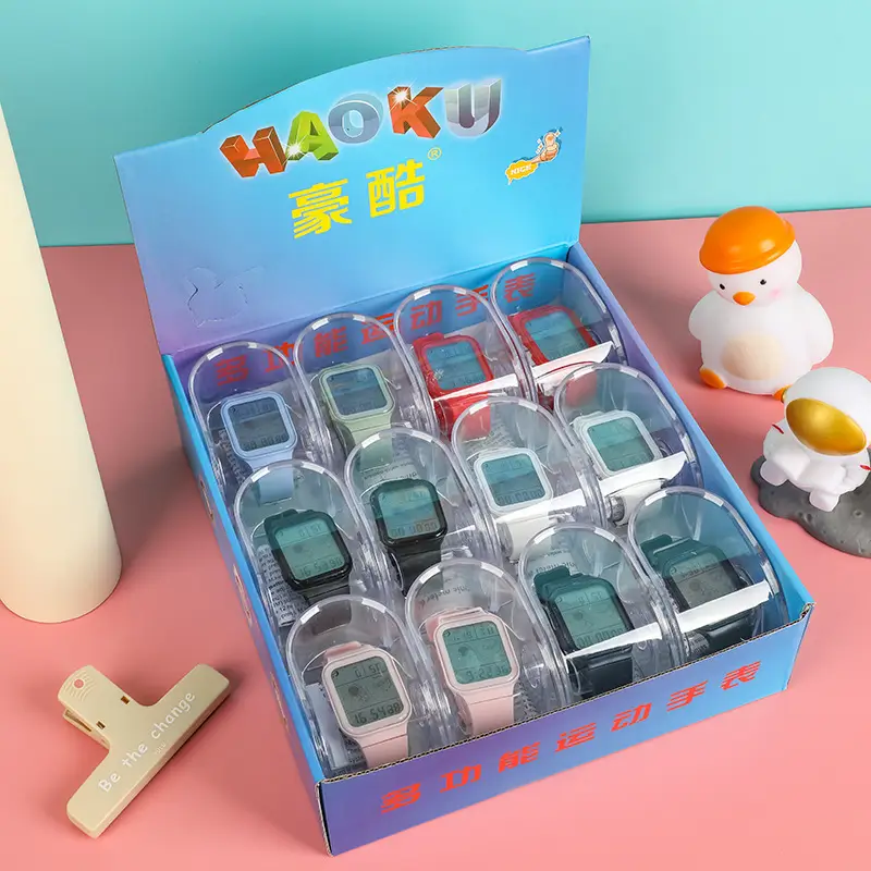 Haoku Series 16 Digital Watch Macaron Color Multi-Function Watch — feature 32