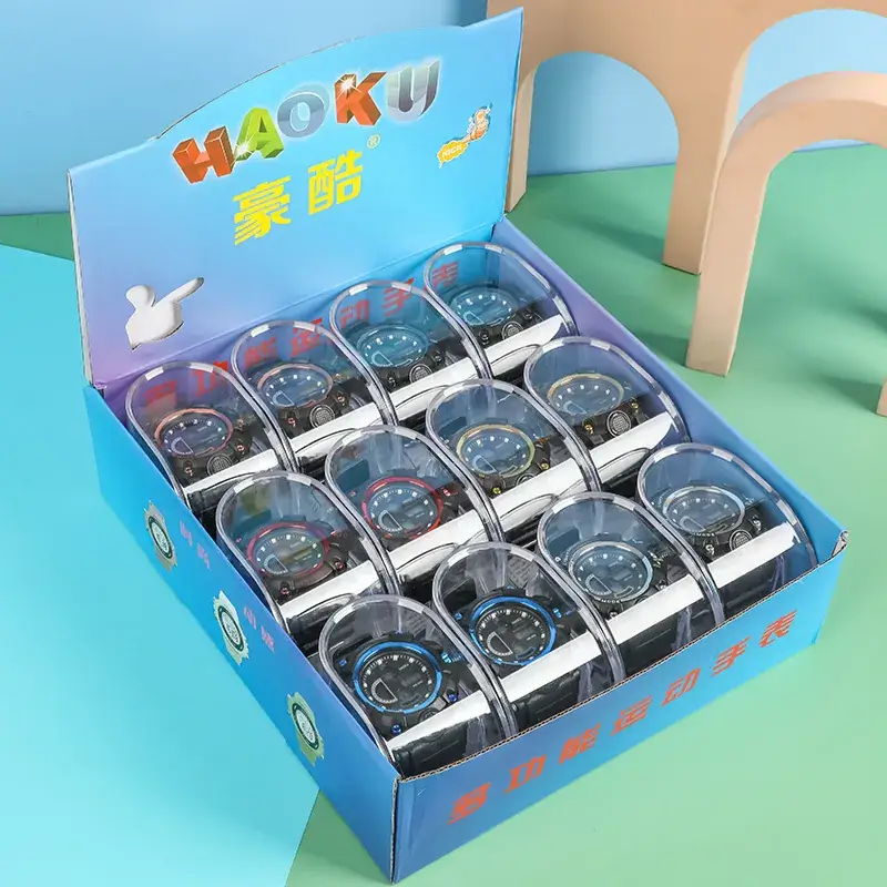 Haoku Series 16 Digital Watch Macaron Color Multi-Function Watch - Image 12