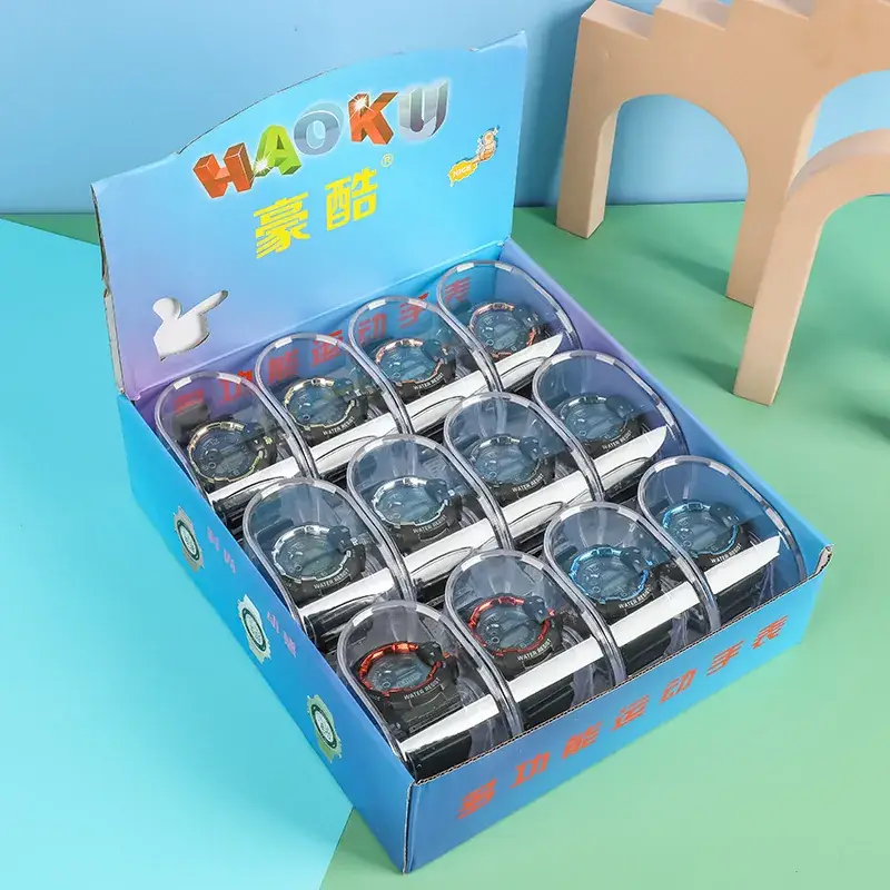Haoku Series 16 Digital Watch Macaron Color Multi-Function Watch - Image 13