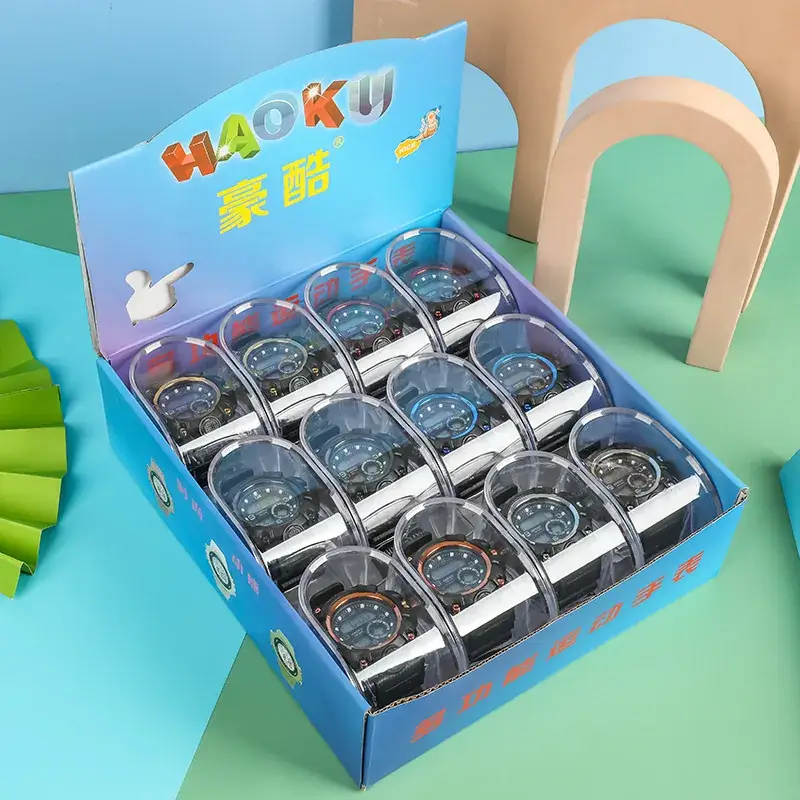 Haoku Series 16 Digital Watch Macaron Color Multi-Function Watch - Image 9