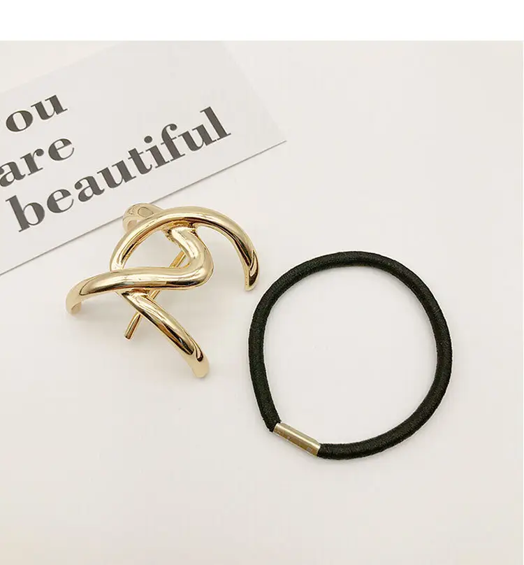 2023 Geometric Silver Hair Clip for Women — feature 9