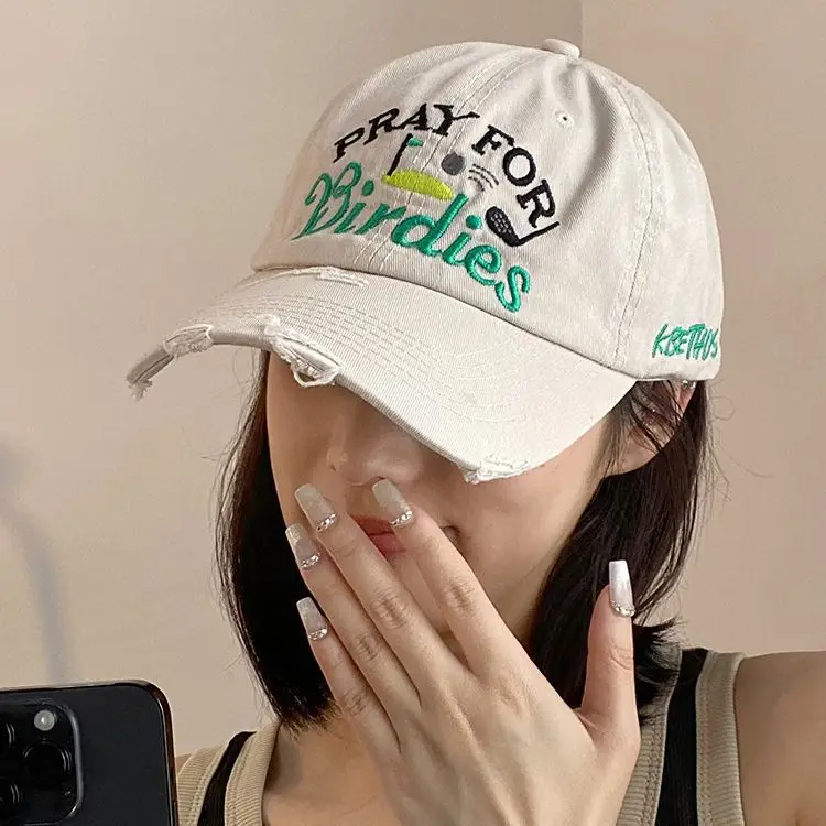 Pray For Friends Beige Cap with Embroidered Design - Image 6