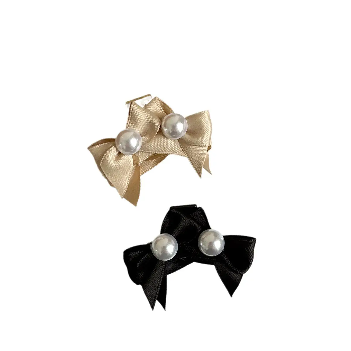 Cute Princess Pearl Bow Hairpin for Girls