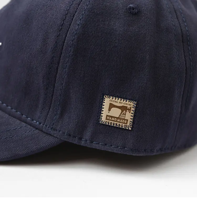 Men's American-style Belted Cap Grey — feature 11