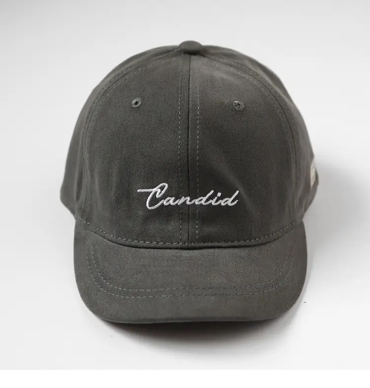 Men's American-style Belted Cap Grey — feature 8