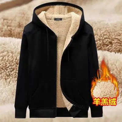 2023 Winter Men's Black Fleece Hoodie Set — feature 12