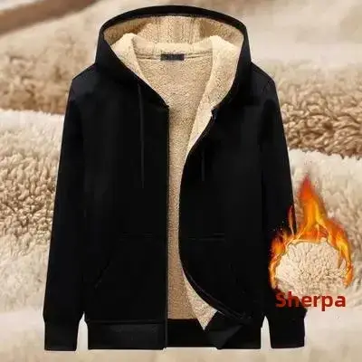 2023 Winter Men's Black Fleece Hoodie Set - Image 21