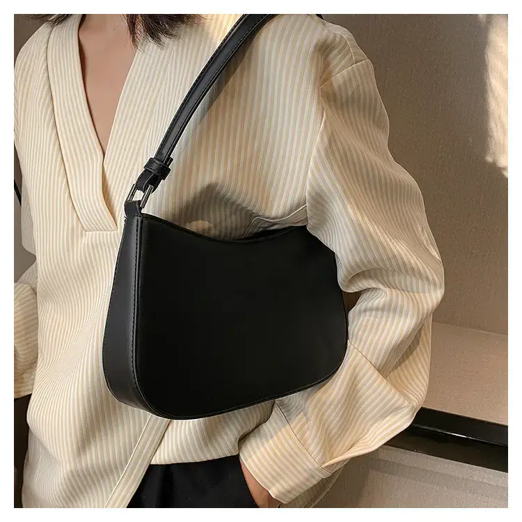 Women's Beige Shoulder Bag 2025 New Retro Design — feature 20