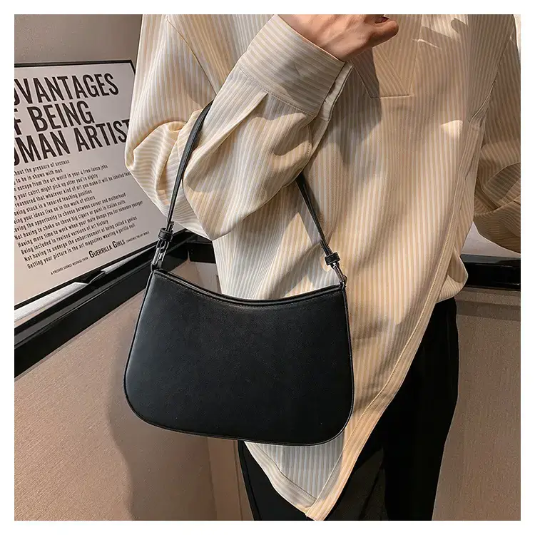 Women's Beige Shoulder Bag 2025 New Retro Design — feature 21