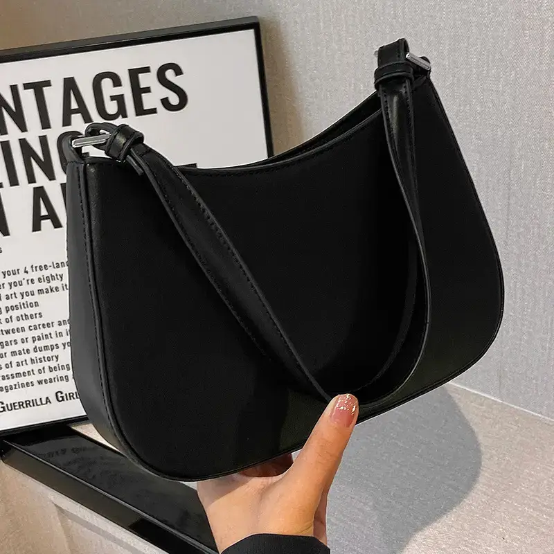Women's Beige Shoulder Bag 2025 New Retro Design - Image 2