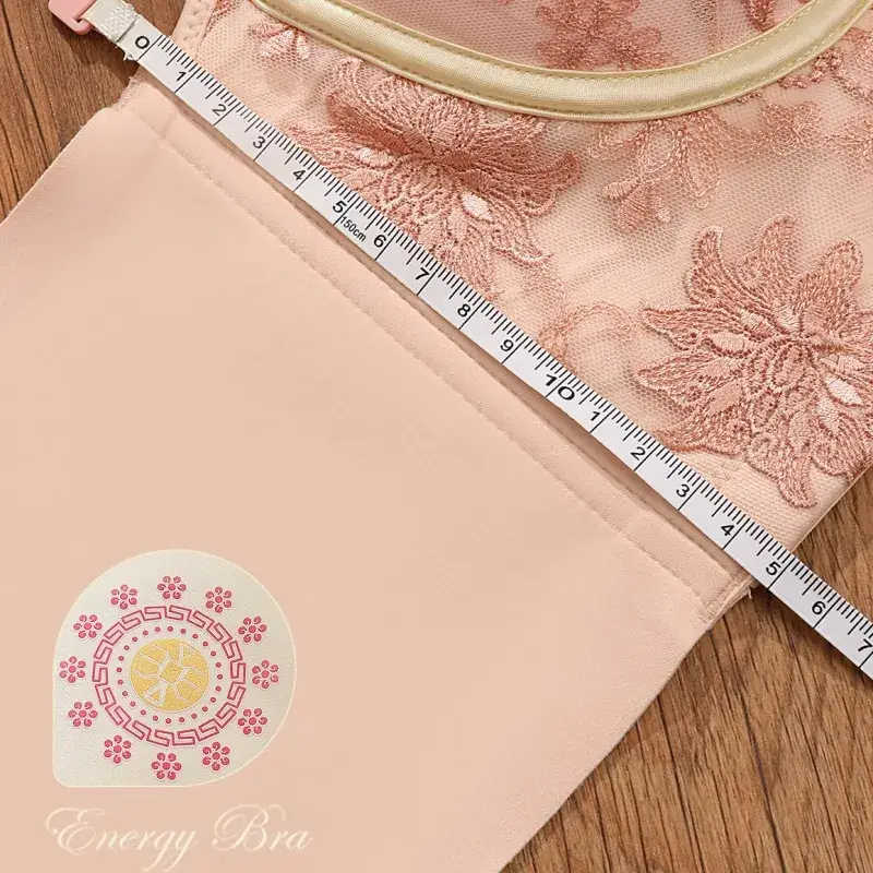 French Embroidered Adjustable Bra for Small Chest - Image 12