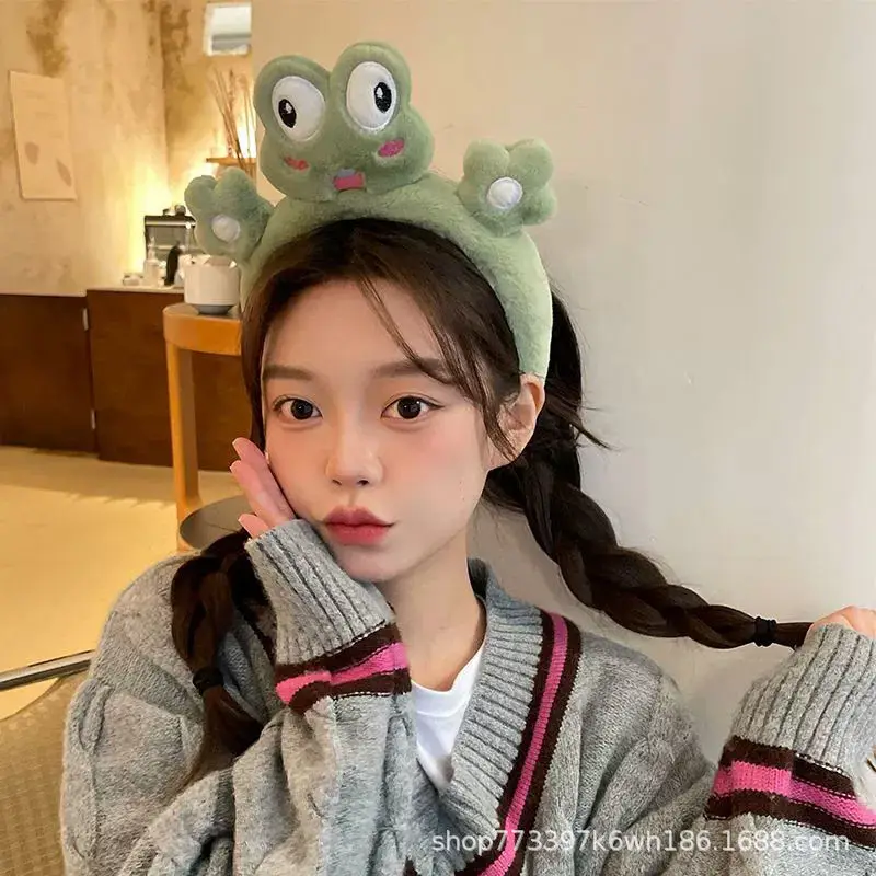 Cute Cartoon Frog Headband for Girls Women Hairpin - Image 5