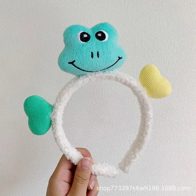 Cute Cartoon Frog Headband for Girls Women Hairpin - Image 6