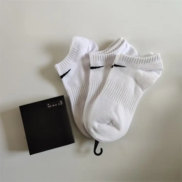 Suwannike mid-calf length socks thickened towel bottom thin basketball socks three pairs long mid-calf short socks