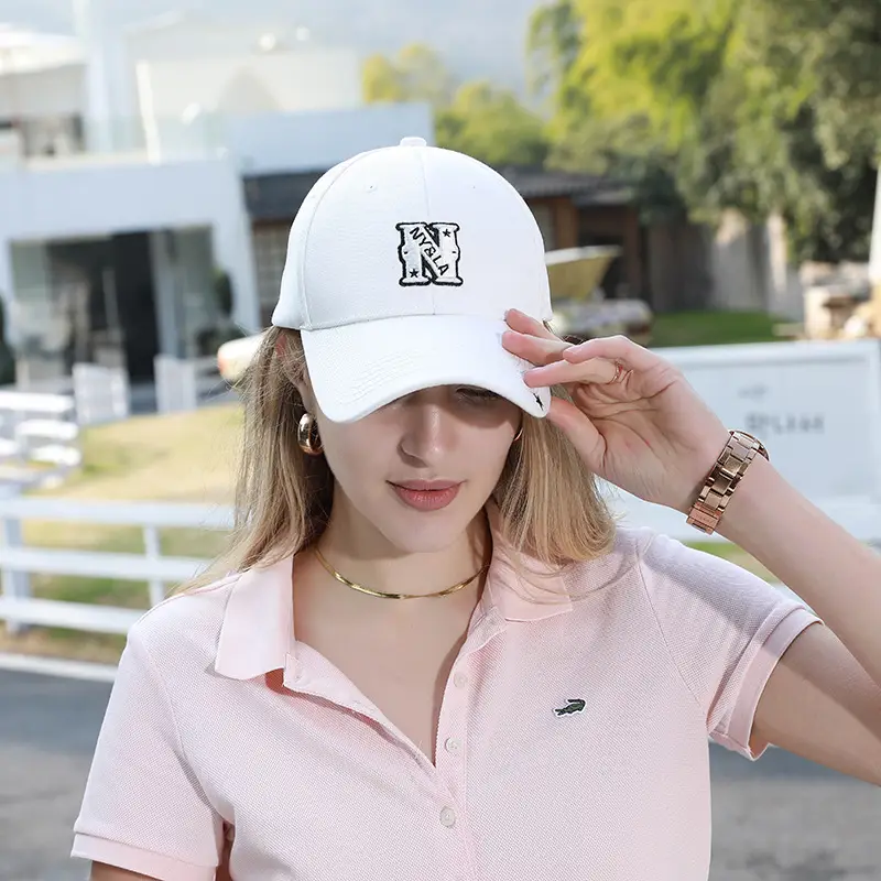 Men Black Baseball Cap with Star & Peak Design - Image 12