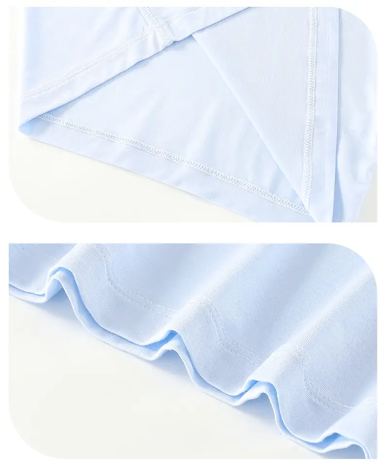 Children's White Long Sleeve T-Shirt with Deer Print — feature 16