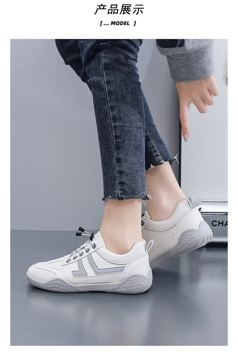 Women White Korean Style Sneakers 2023 — feature 11