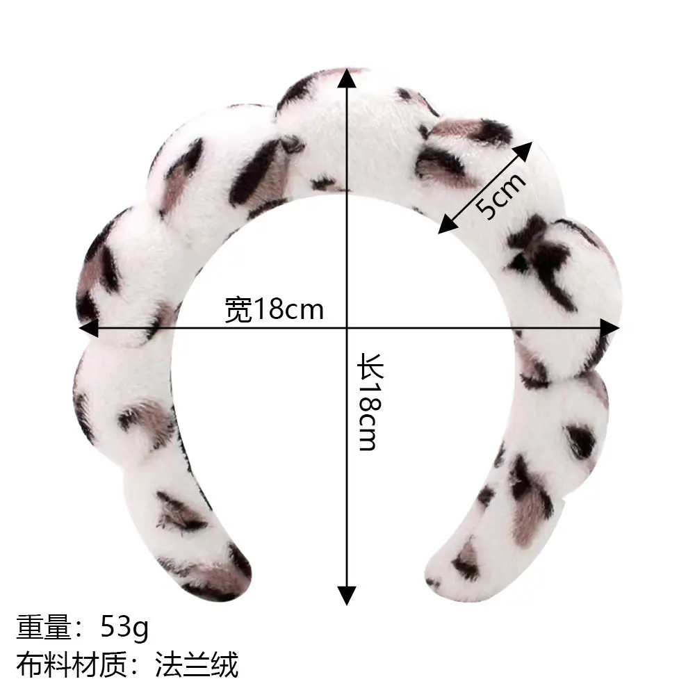 Sponge Skull Top Headband for Women — feature 7