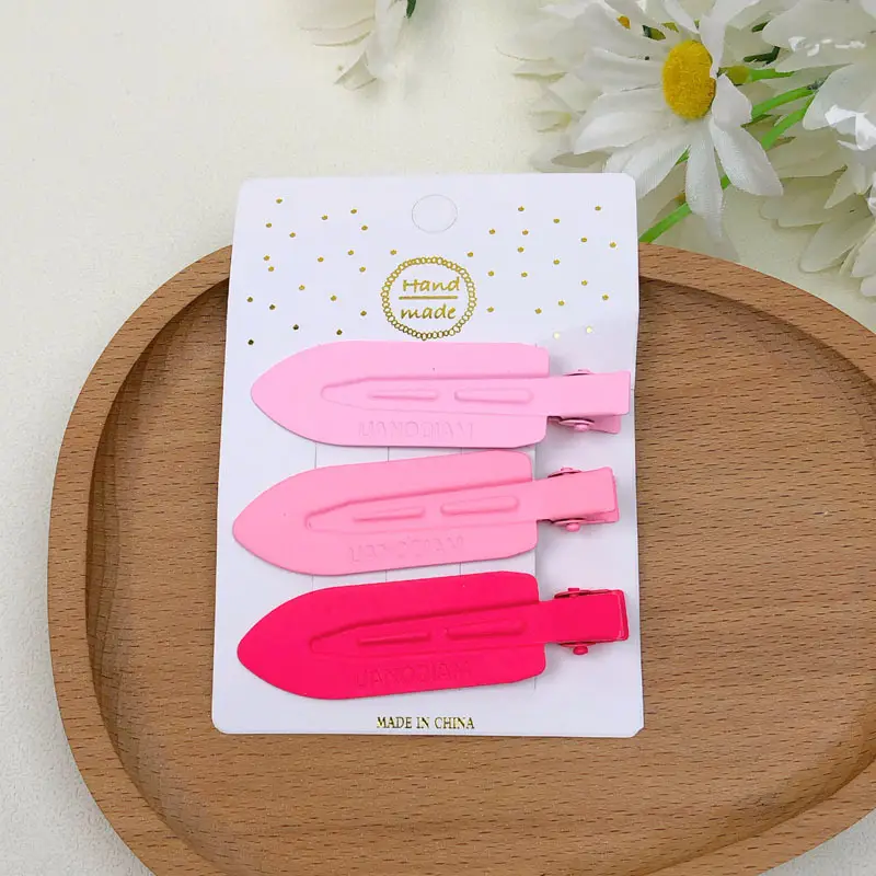 Cute Blue Hair Clips Set for Girls Candy Color - Image 28