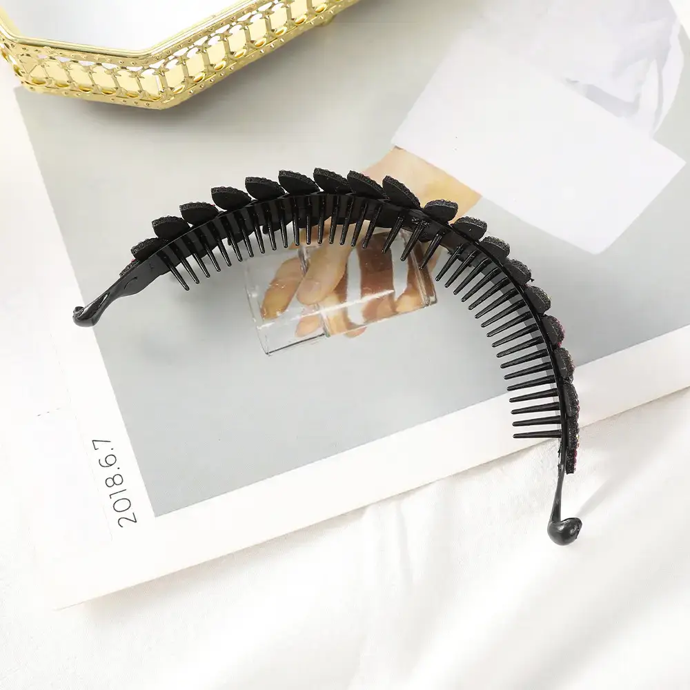 Full Diamond Rhinestone Butterfly Hairpin for Women - Image 9