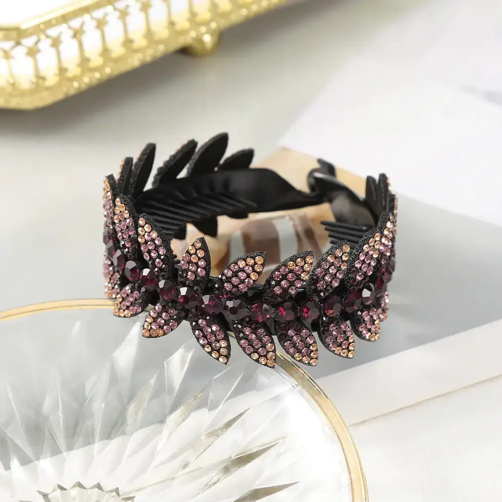 Full Diamond Rhinestone Butterfly Hairpin for Women — feature 11