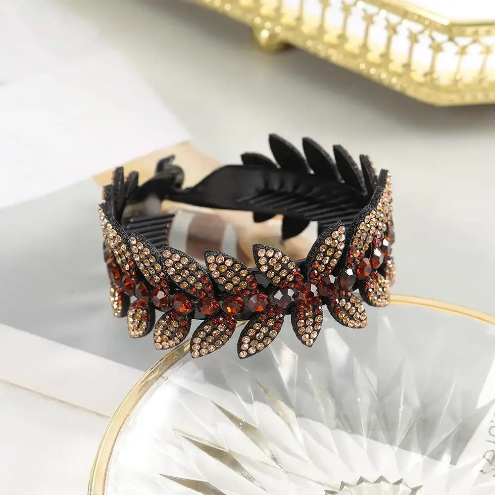 Full Diamond Rhinestone Butterfly Hairpin for Women - Image 5