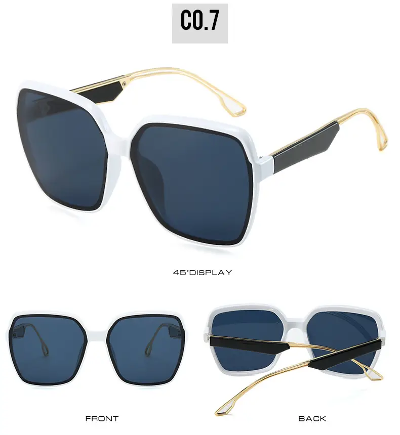 Square Sunglasses Women Gradient UV Protection — feature 13