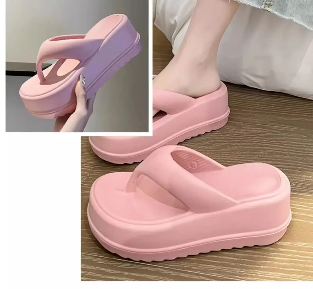 2023 New Style Flip-Flops for Women with a Poop-Feeling Feel, Internet Celebrity, Increased Height, Super Thick Platform Soles, Flip-Flops for Women, Comfortable in Summer — feature 13