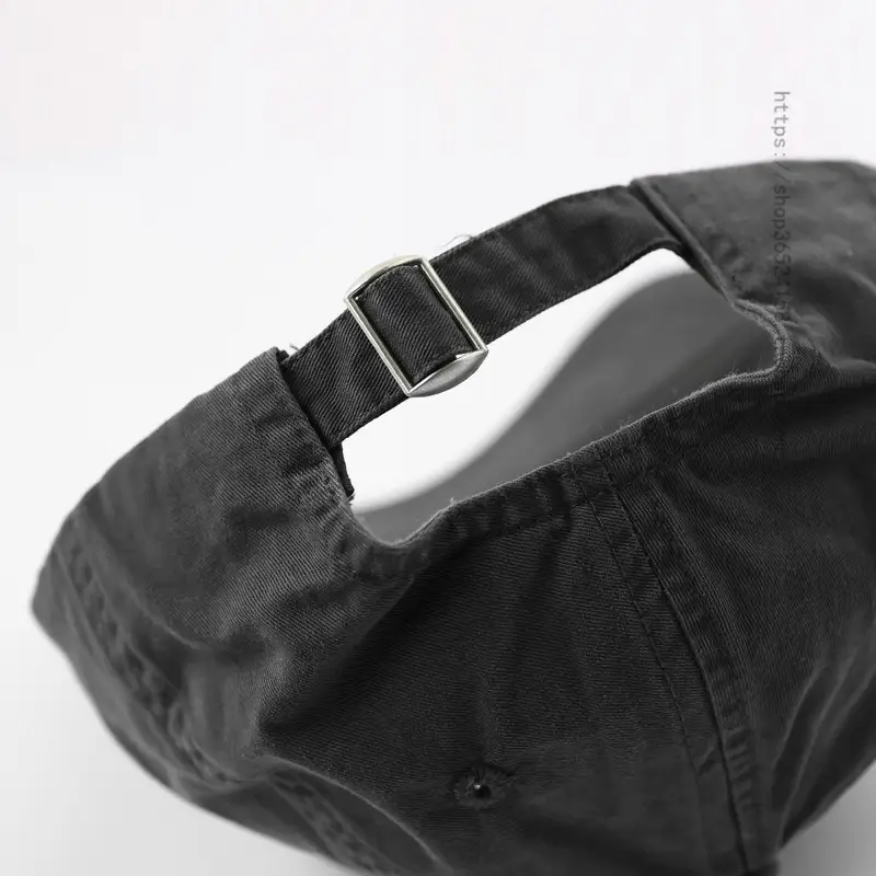 Men Black Embroidered Cap "Come On in the Making is Fine"