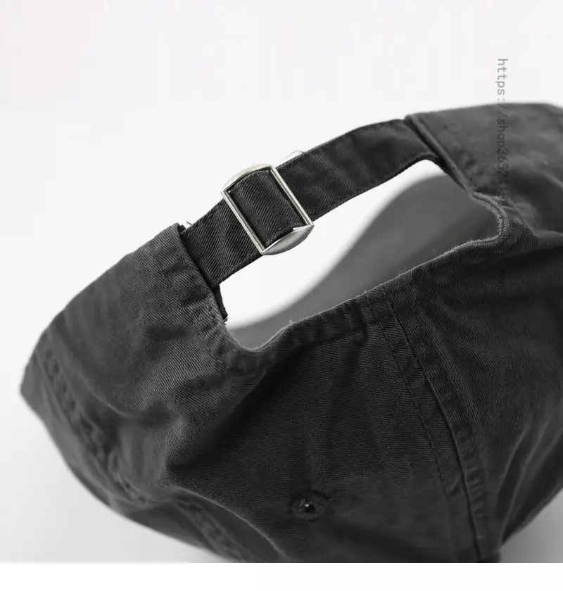 Men Black Embroidered Cap "Come On in the Making is Fine" — feature 11
