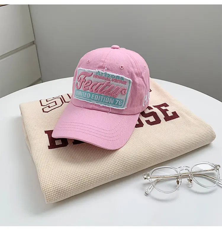 Hot Girl Pink Feature Limited Edition Cap — feature 17