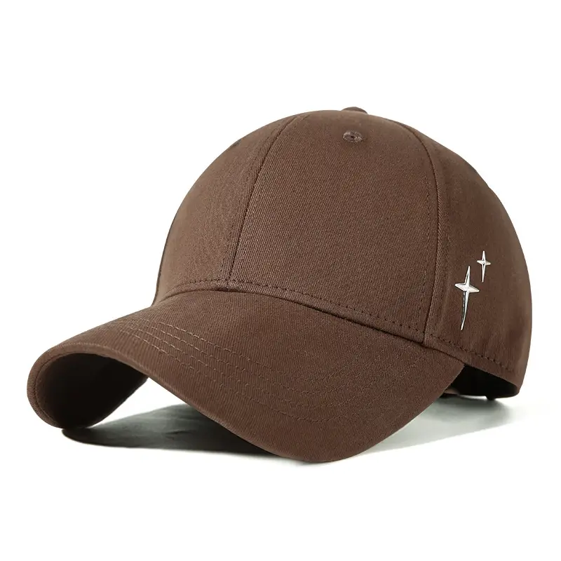 Women's Pure Cotton Beige Baseball Cap with Big Bristle - Image 2