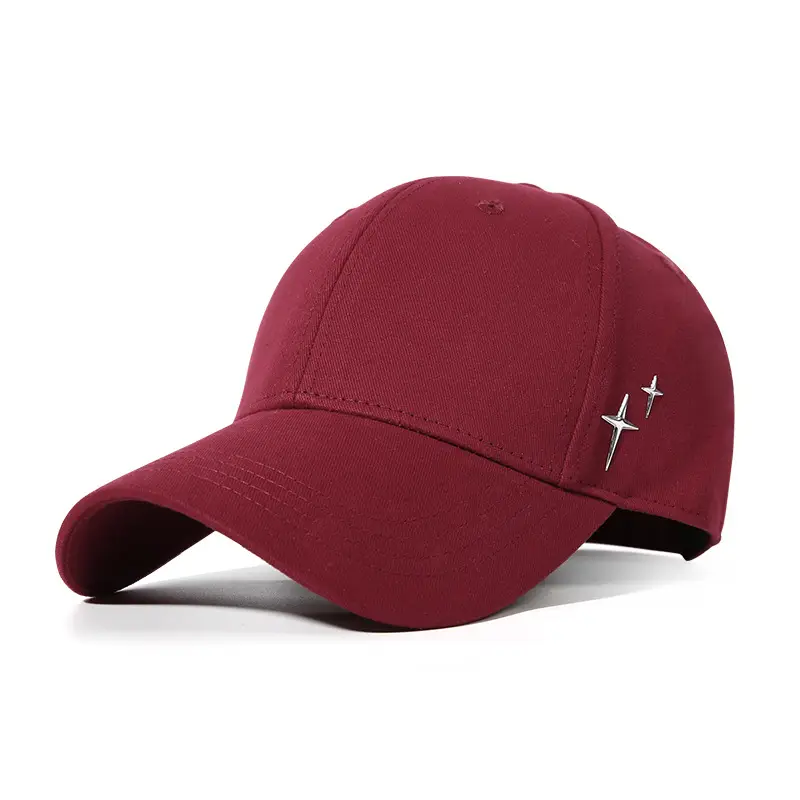 Women's Pure Cotton Beige Baseball Cap with Big Bristle - Image 4