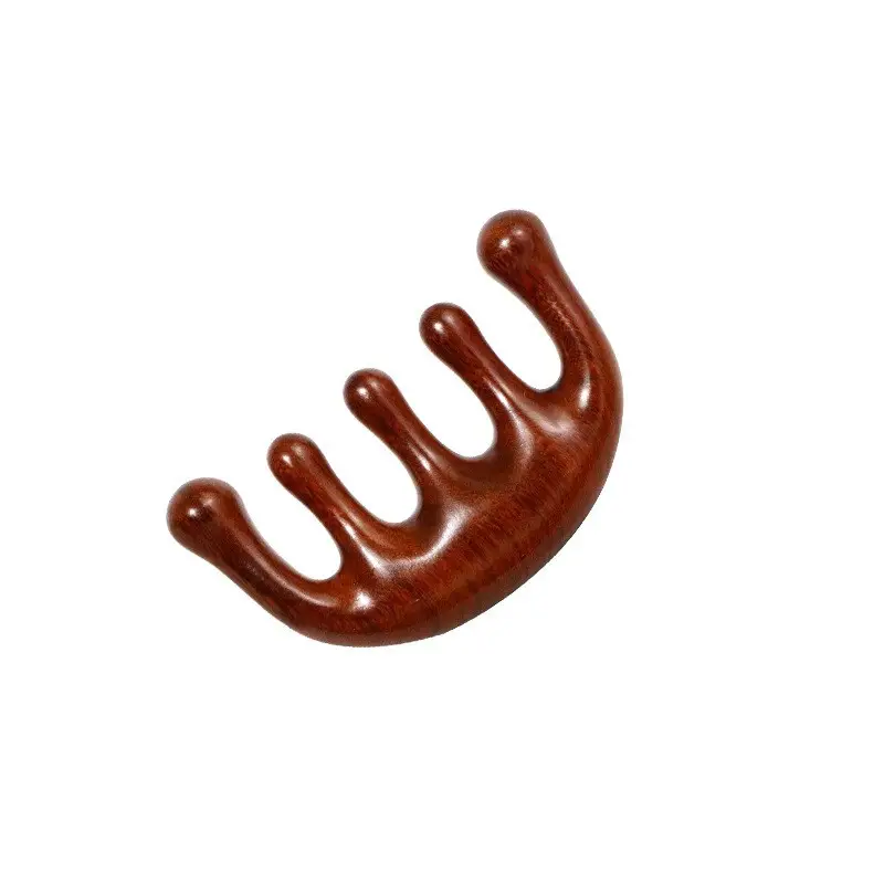 Factory Wholesale Sandalwood Multi-Functional Hair Comb