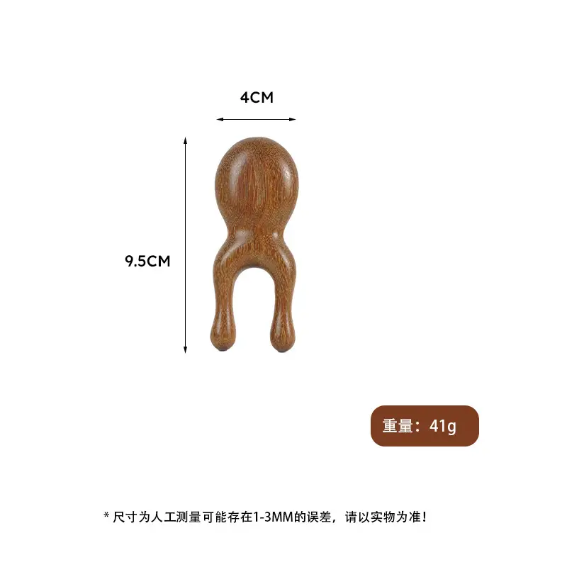 Factory Wholesale Sandalwood Multi-Functional Hair Comb