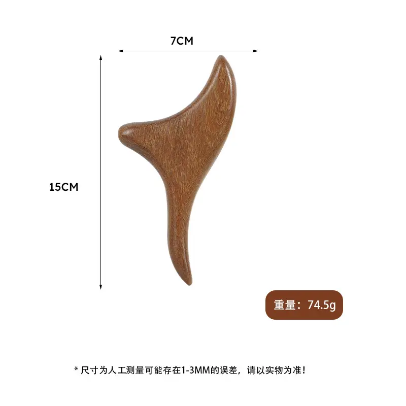 Factory Wholesale Sandalwood Multi-Functional Hair Comb