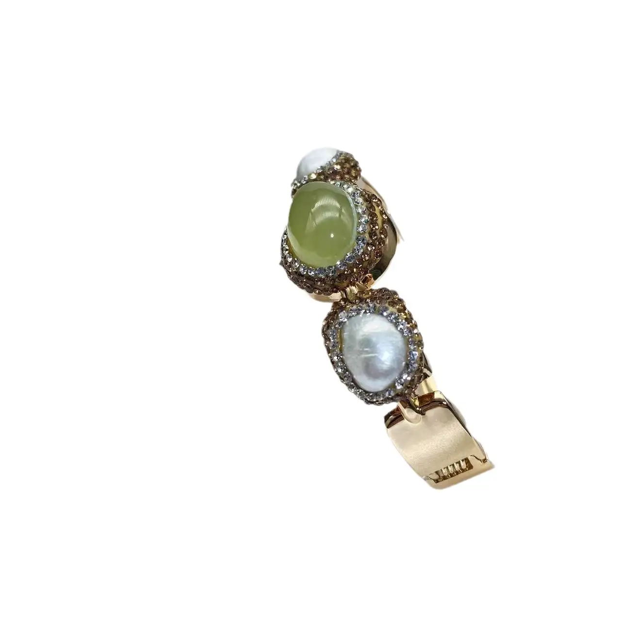 Natural Green Pearl Bracelet for Women